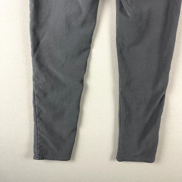 Faherty Stretch Terry 5 Pocket Pants Mens 34x31 Navy Gray Soft Rugged Stretch - Picture 10 of 15